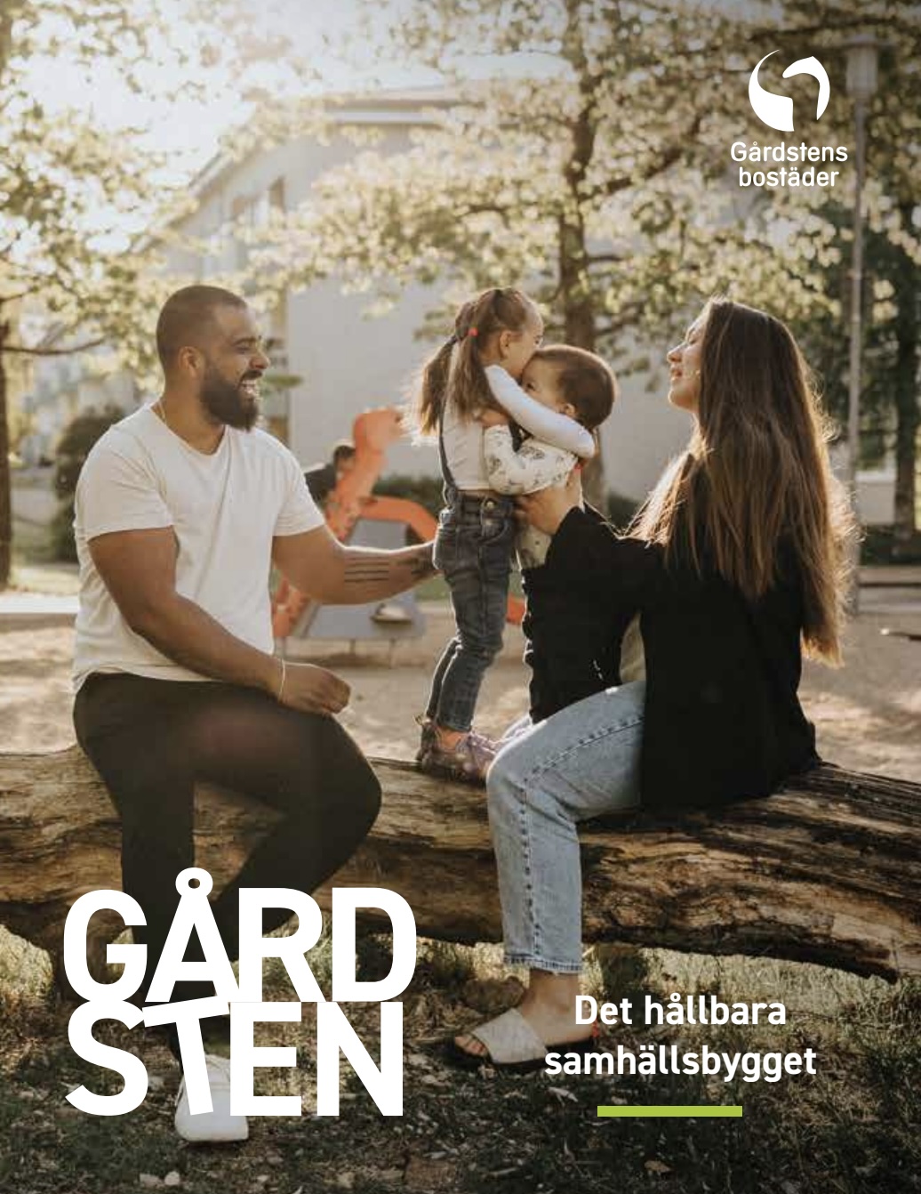 Bokomslag för Gårdsten – Det hållbara samhällsbygget